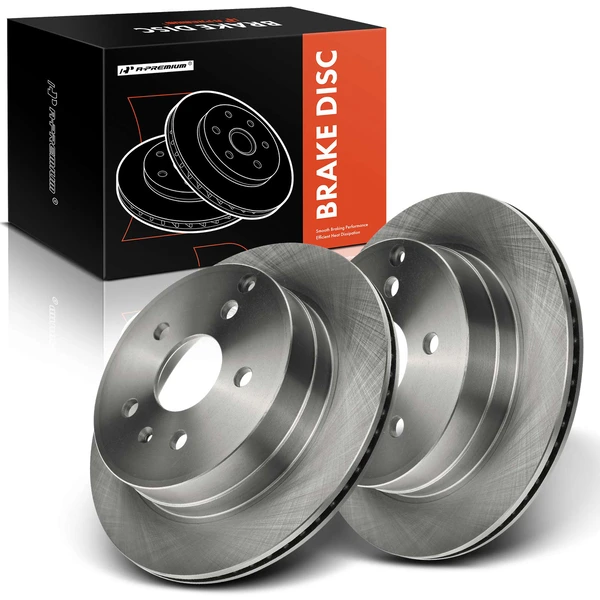 Rear Disc Brake Rotors for 2010-2017 GMC Terrain