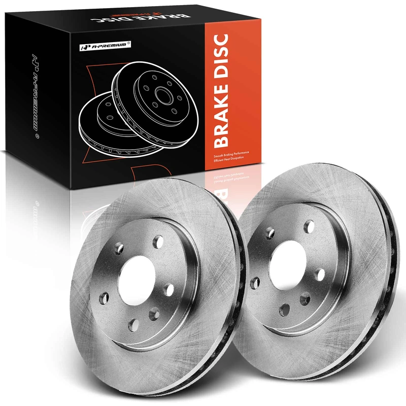 Front Disc Brake Rotors for Chevrolet Malibu 2013-2016 Buick Regal LaCrosse 2.4L