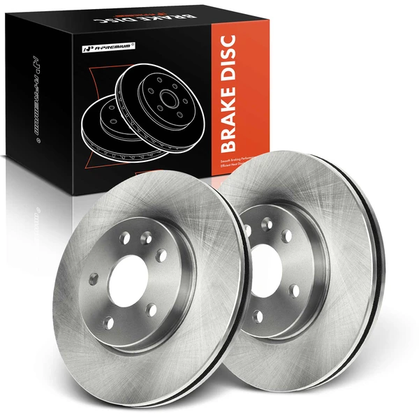 Front Disc Brake Rotors for Chevrolet Cruze 2011-2019 Sonic Volt Cruze Limited