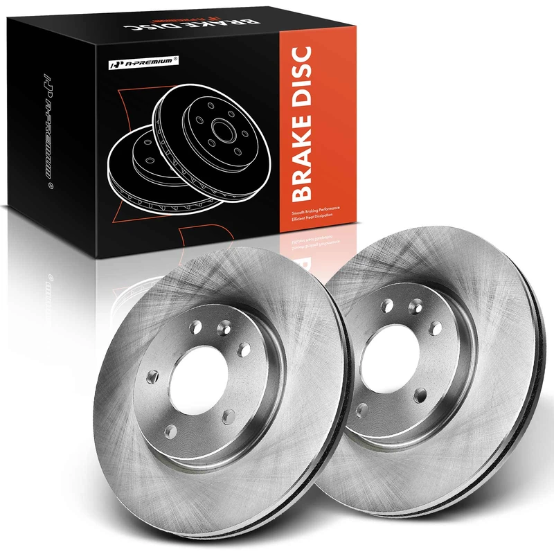 Front Disc Brake Rotors for Chevrolet Volt 11-15 Cruze Equinox Buick GMC Terrain