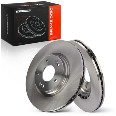 2 Pcs Front Disc Brake Rotors