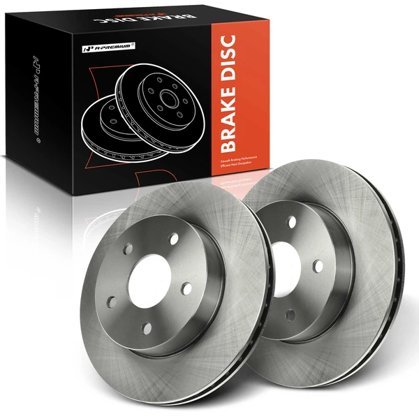 Front Disc Brake Rotors for Jeep Grand Cherokee 1999-2004 4.0L 4.7L Vented