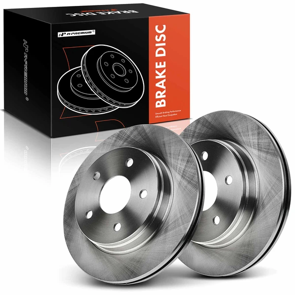 Front Disc Brake Rotors for 2011-2018 Ram 1500