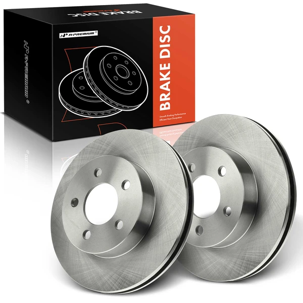 Front Disc Brake Rotors for 2002-2007 Jeep Liberty