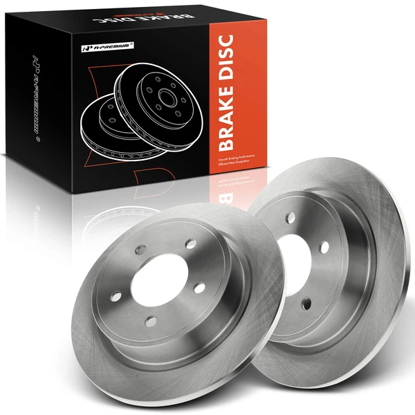 Rear Disc Brake Rotors for 2004-2008 Chrysler Pacifica