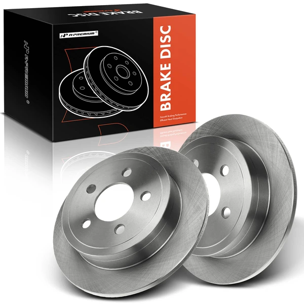 Rear Disc Brake Rotors for 2003-2007 Jeep Liberty