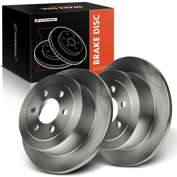 Rear Disc Brake Rotors for Dodge Dakota 2003 2004 V6 3.7L 3.9L V8 4.7 5.9L