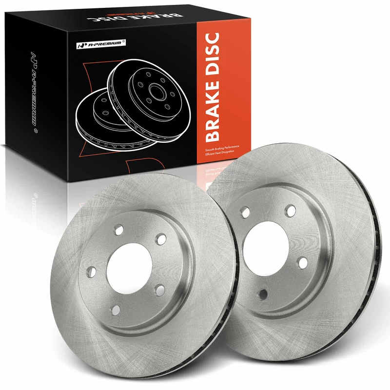 Front Disc Brake Rotors for Dodge Caliber 2007-2012 Mitsubishi Lancer 2008-2017