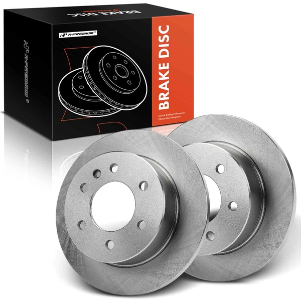 Rear Disc Brake Rotors for 2010-2018 Mercedes-Benz Sprinter 2500