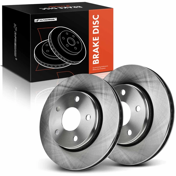Front Disc Brake Rotors for 2007-2017 Jeep Wrangler