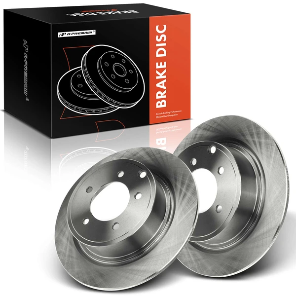 Rear Disc Brake Rotors for Jeep Patriot Compass Dodge Chrysler Mitsubishi