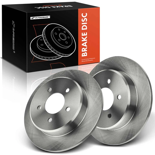 Rear Disc Brake Rotors for 1997-2007 Chrysler Town & Country