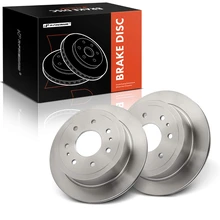 2 Pcs Rear Disc Brake Rotors