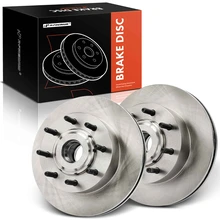 2 Pcs Front Disc Brake Rotors