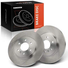 2 Pcs Rear Disc Brake Rotors