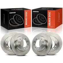 2 Pcs Front Disc Brake Rotors