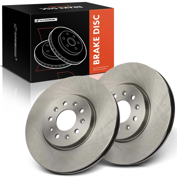 2 Pcs Front Disc Brake Rotors for 2018-2021 GMC Terrain