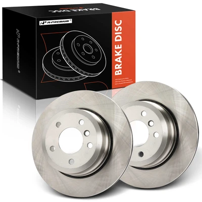 2 Pcs Rear Disc Brake Rotors