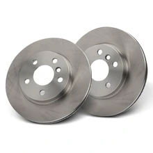 2 Pcs Front Disc Brake Rotors