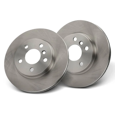 2 Pcs Front Disc Brake Rotors