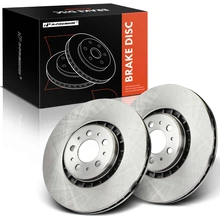 2 Pcs Front Disc Brake Rotors
