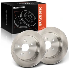2 Pcs Rear Disc Brake Rotors