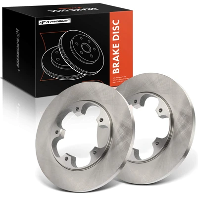 2 Pcs Rear Disc Brake Rotors