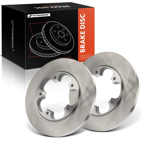 2 Pcs Rear Disc Brake Rotors for Ford Transit-150 250 350 2015-2023