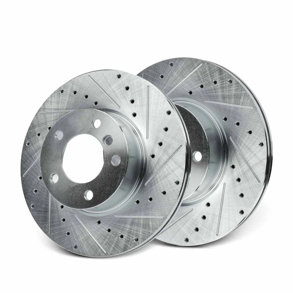Front Drilled Brake Rotors for BMW 228i 230i 320i 323i 328d 328xi 428i 430i X1