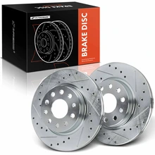 Front Drilled Brake Rotors