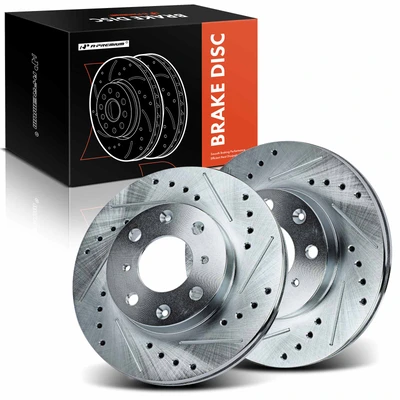 Front Drilled Brake Rotors