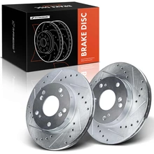 Front Drilled Brake Rotors for 2002-2006 Acura RSX