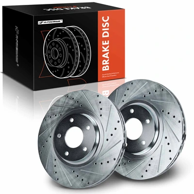 Front Drilled Brake Rotors