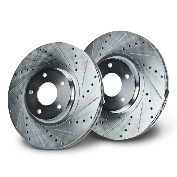 Front Drilled Brake Rotors for Nissan Murano Altima INFINITI FX35 FX45 319mm