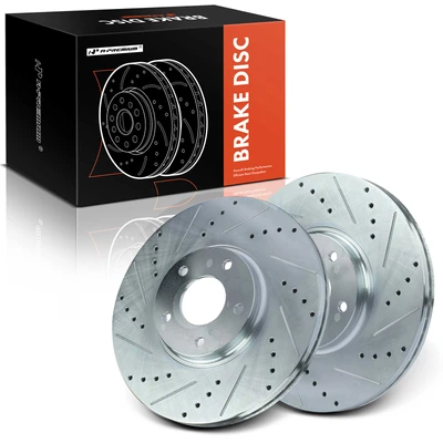 Front Drilled Brake Rotors