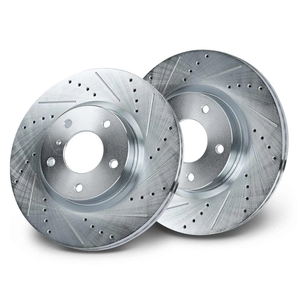 Front Drilled Brake Rotors for INFINITI G35 Nissan 350Z 03-05 295.7mm