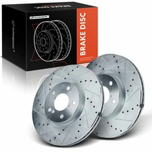 Front Drilled Brake Rotors for 2007-2013 Acura MDX