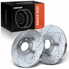 Front Drilled Brake Rotors for 2011-2013 Kia Sorento