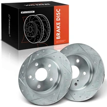 Rear Drilled Brake Rotors for 2011-2016 Scion tC