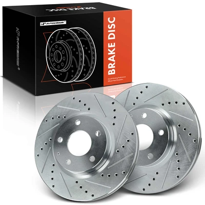 Front Drilled Brake Rotors