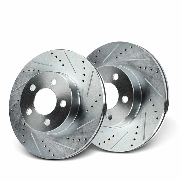 Front Drilled Brake Rotors for Ford Ranger 2003-2011 Explorer Sport Mazda B4000