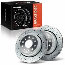 Rear Drilled Brake Rotors