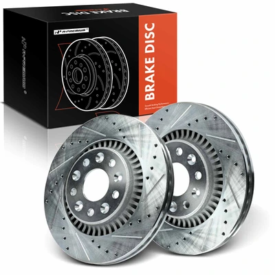 Front Drilled Brake Rotors