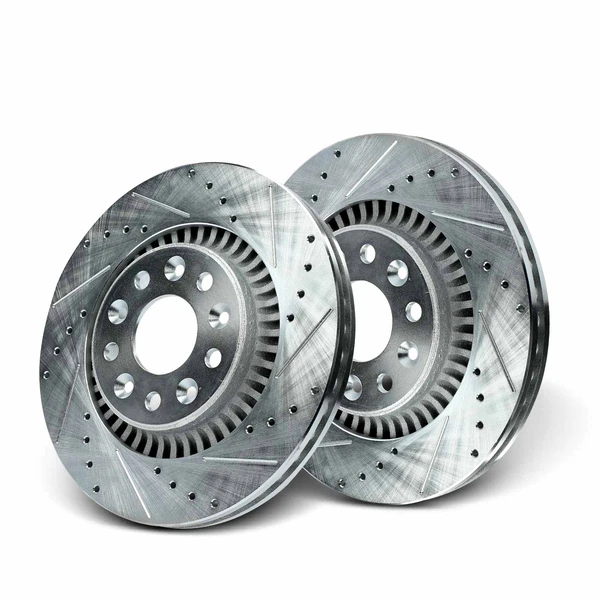 Front Drilled Brake Rotors for Ford Taurus Freestyle Five Hundred Mercury Sable