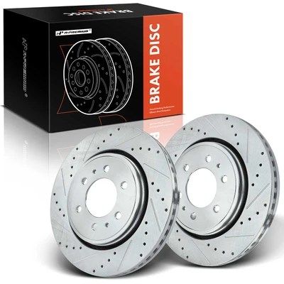 Front Drilled Brake Rotors