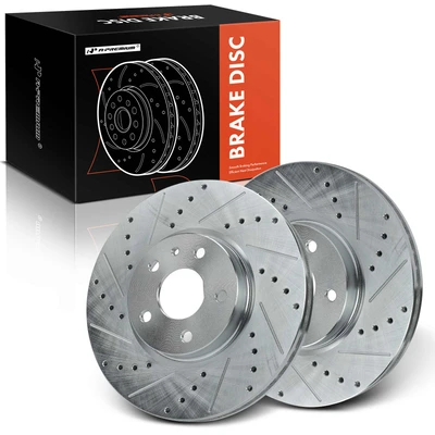 Front Drilled Brake Rotors