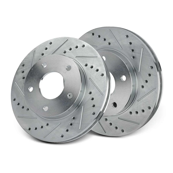 Front Drilled Disc Brake Rotors for Chevy Blazer S10 GMC Jimmy  Sonoma Isuzu Olds