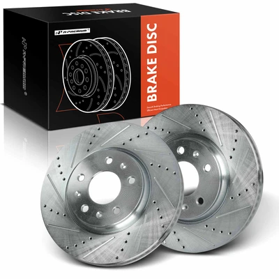 Front Drilled Brake Rotors
