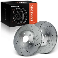Front Drilled Brake Rotors