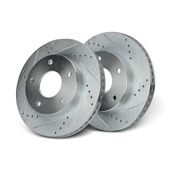 Front Drilled Brake Rotors for Chevrolet Blazer S10 Buick Cadillac GMC Olds